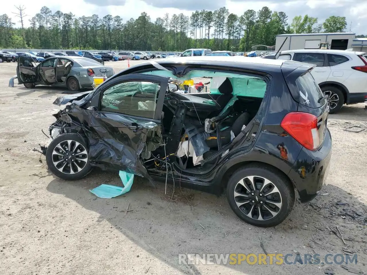 2 Photograph of a damaged car KL8CD6SA7MC226477 CHEVROLET SPARK 2021