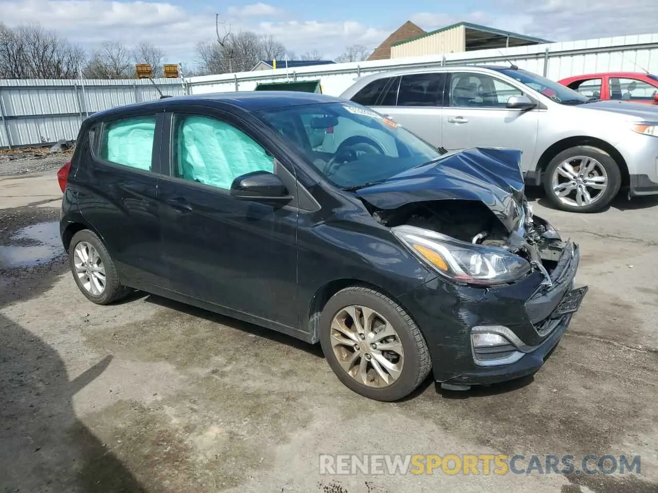 4 Фотография поврежденного автомобиля KL8CD6SA7MC228181 CHEVROLET SPARK 2021