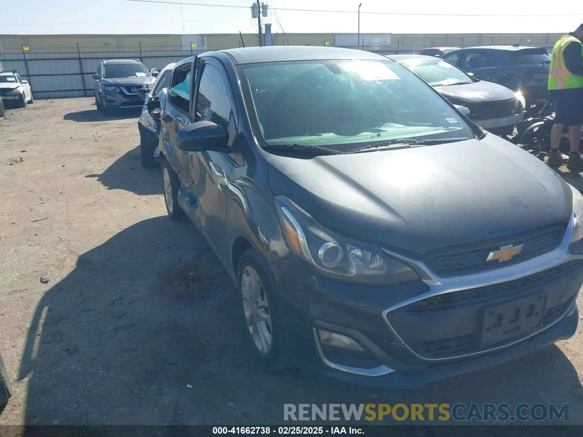 1 Photograph of a damaged car KL8CD6SA7MC712299 CHEVROLET SPARK 2021