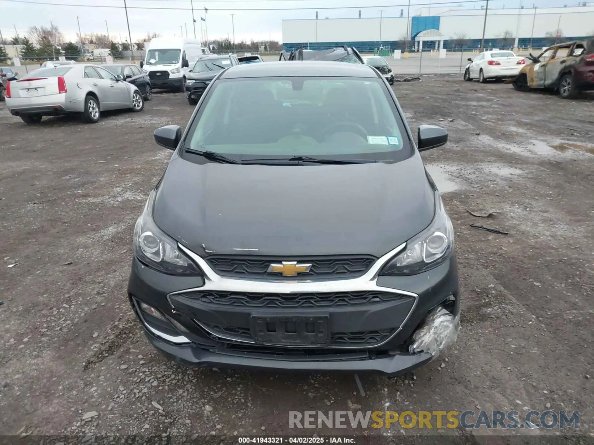 11 Photograph of a damaged car KL8CD6SA7MC720595 CHEVROLET SPARK 2021