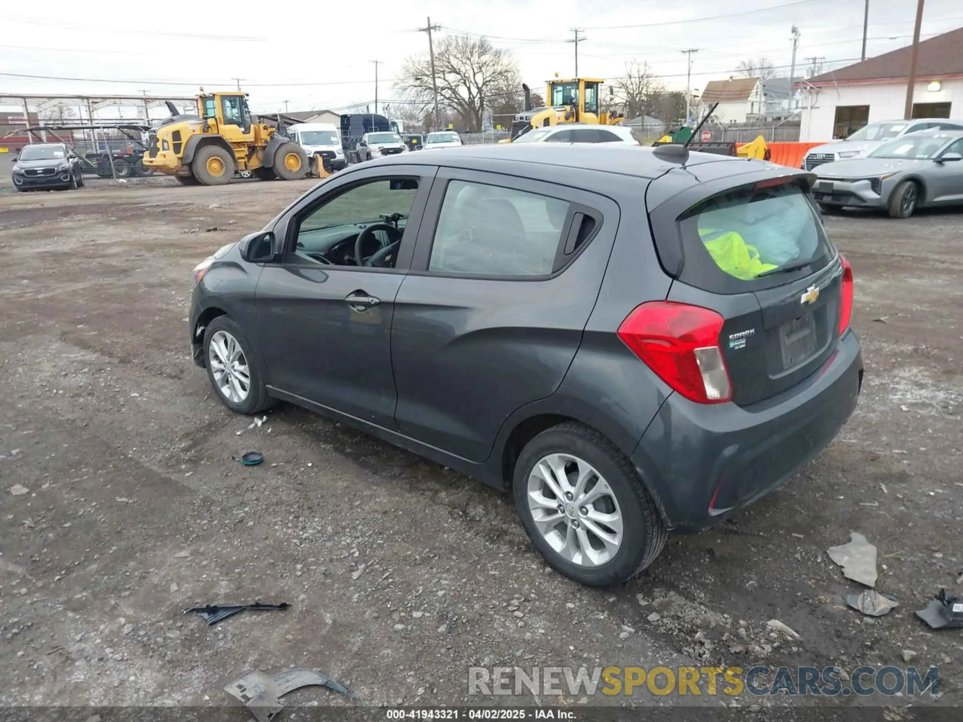 3 Photograph of a damaged car KL8CD6SA7MC720595 CHEVROLET SPARK 2021