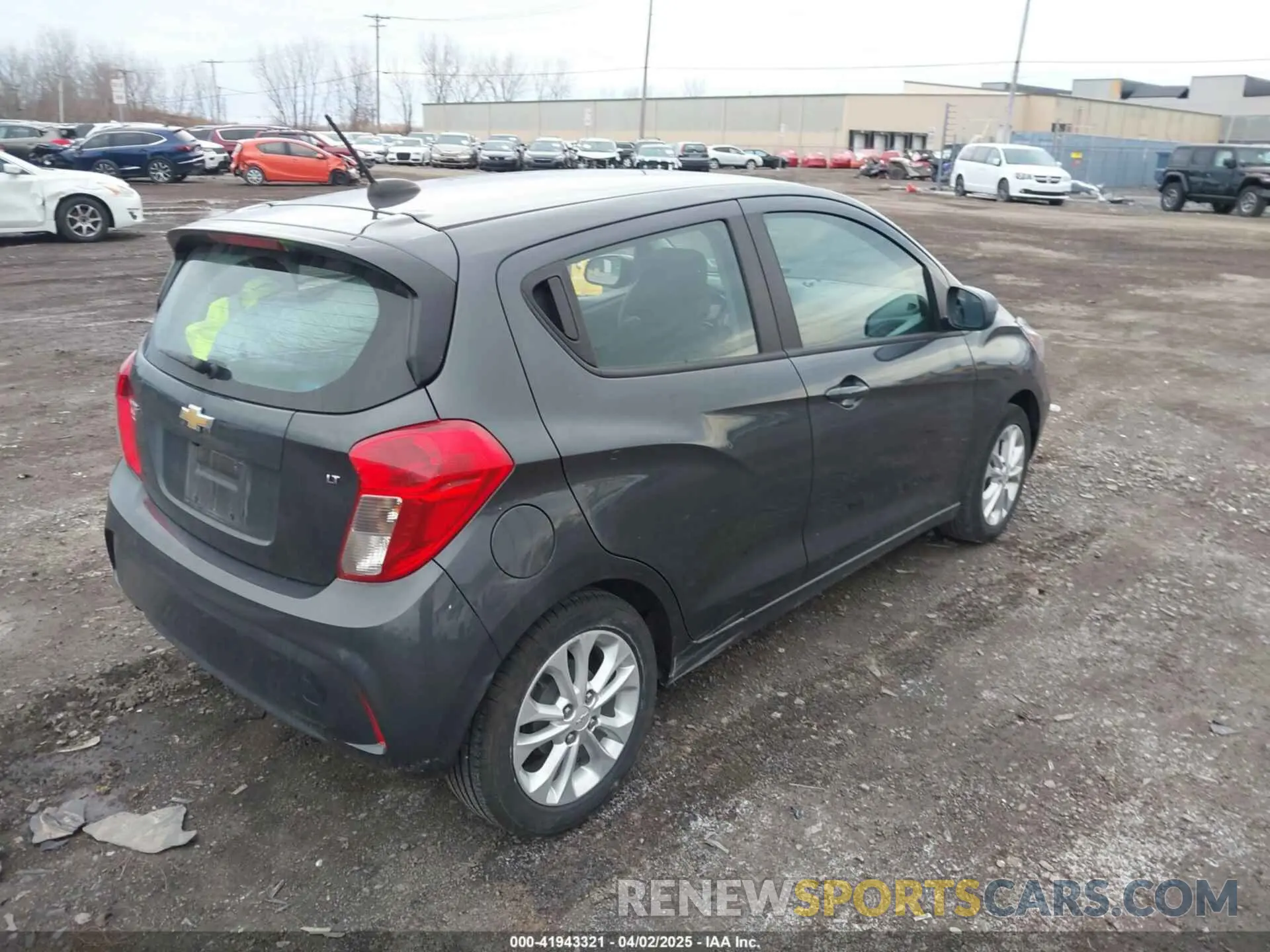 4 Photograph of a damaged car KL8CD6SA7MC720595 CHEVROLET SPARK 2021