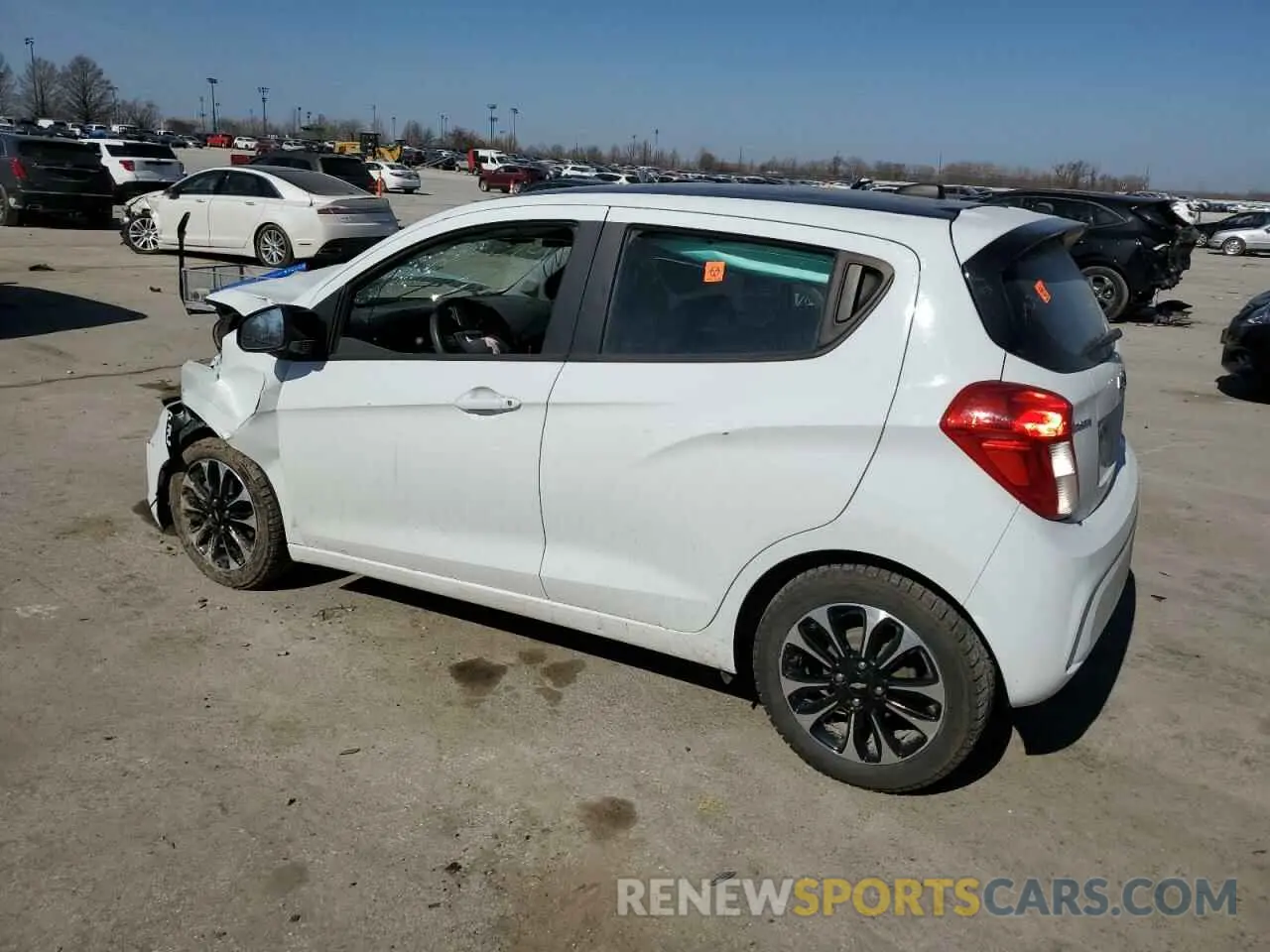 2 Фотография поврежденного автомобиля KL8CD6SA7MC729698 CHEVROLET SPARK 2021