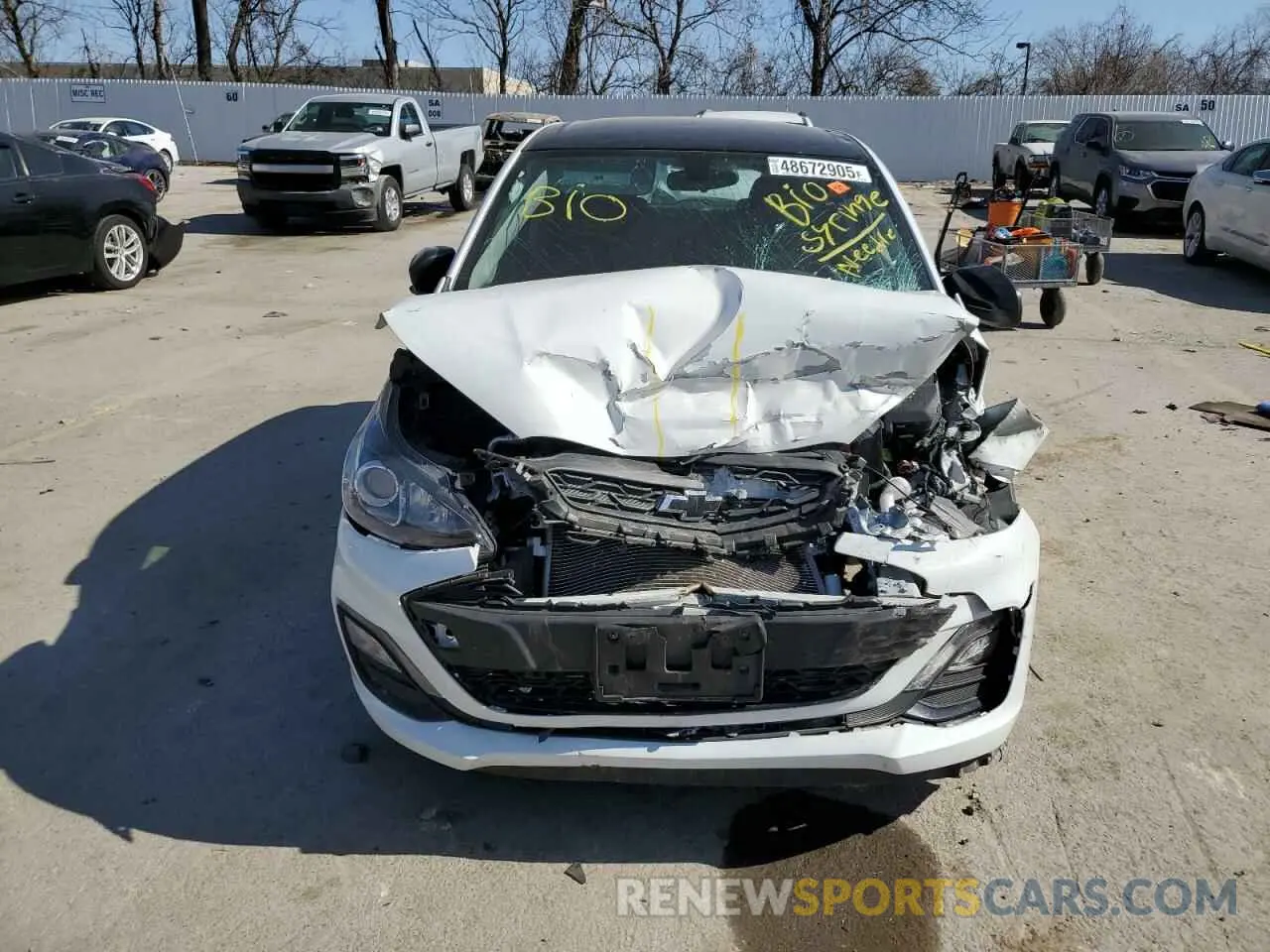 5 Фотография поврежденного автомобиля KL8CD6SA7MC729698 CHEVROLET SPARK 2021