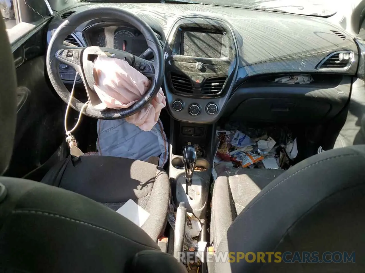 8 Фотография поврежденного автомобиля KL8CD6SA7MC729698 CHEVROLET SPARK 2021