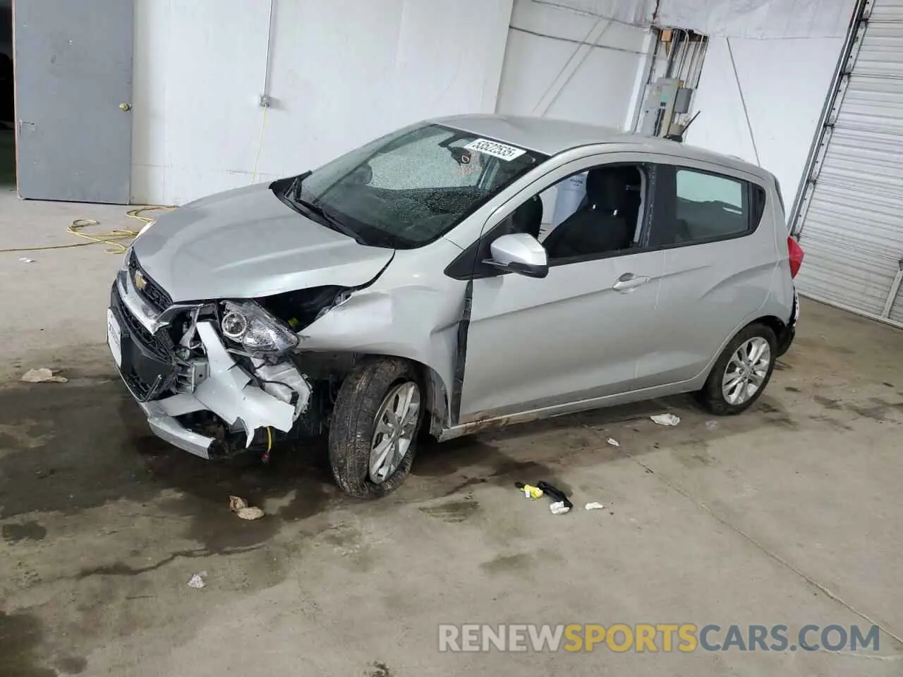 1 Photograph of a damaged car KL8CD6SA7MC730303 CHEVROLET SPARK 2021
