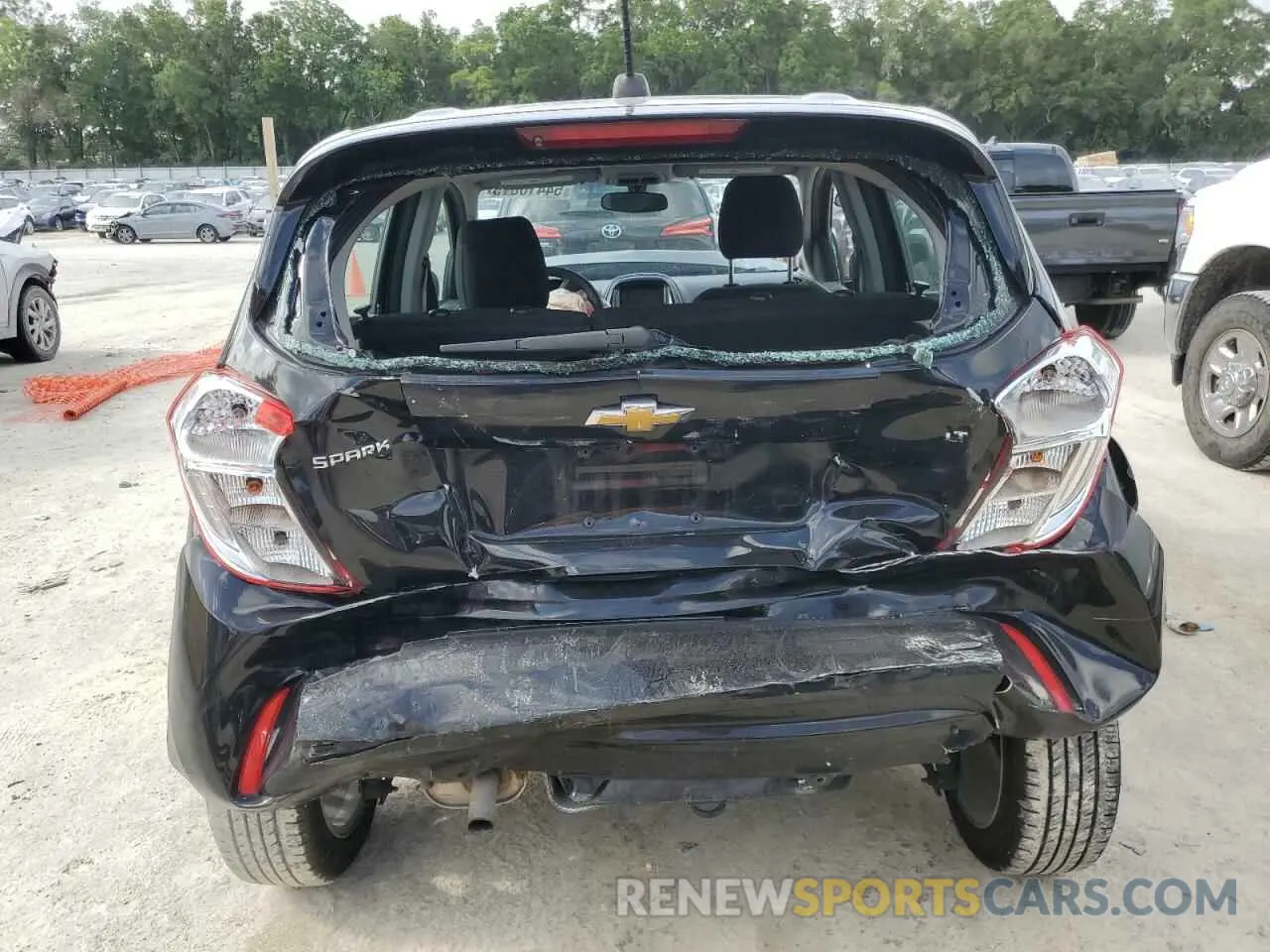 6 Фотография поврежденного автомобиля KL8CD6SA7MC736134 CHEVROLET SPARK 2021