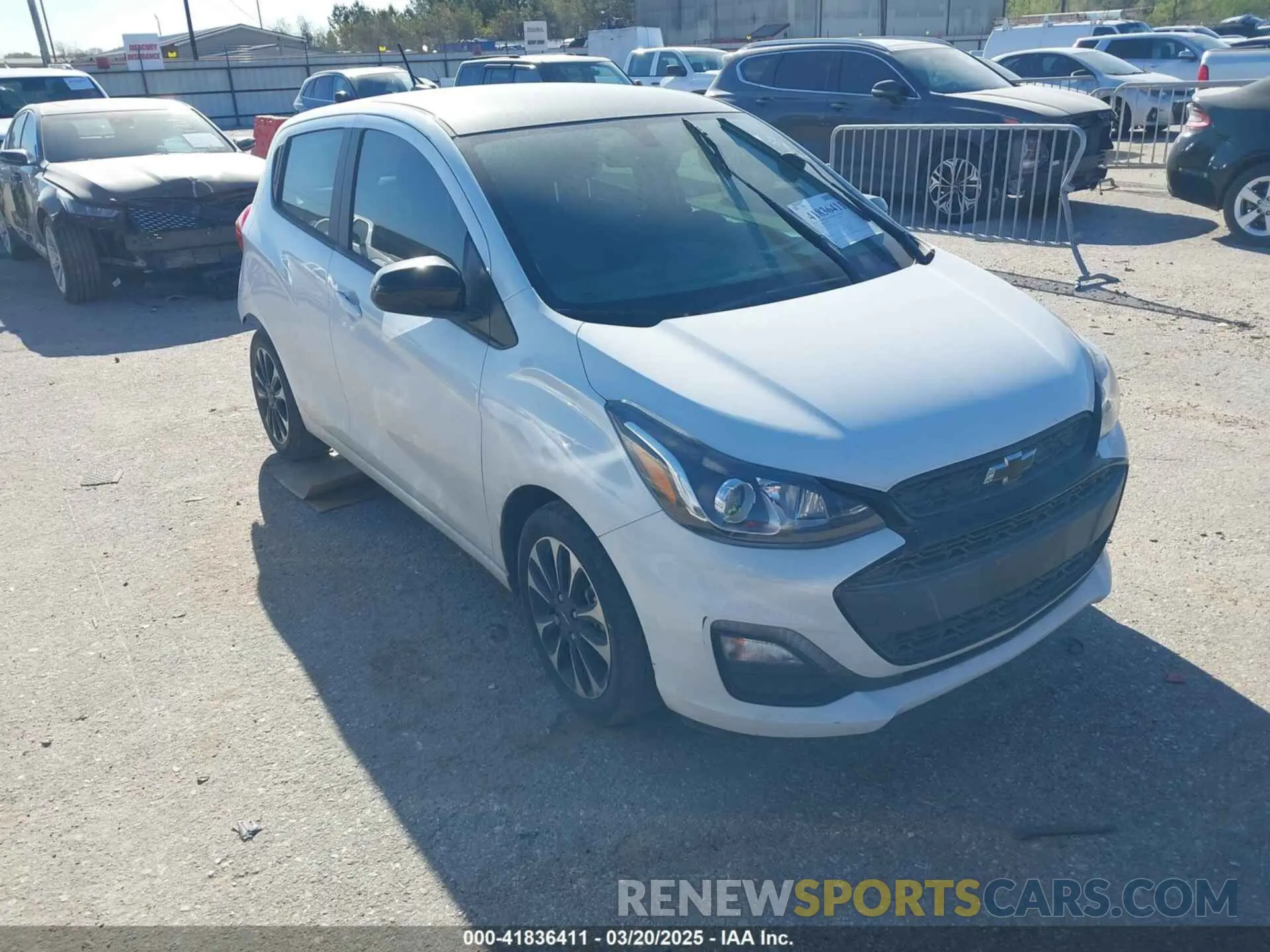 1 Фотография поврежденного автомобиля KL8CD6SA7MC748168 CHEVROLET SPARK 2021