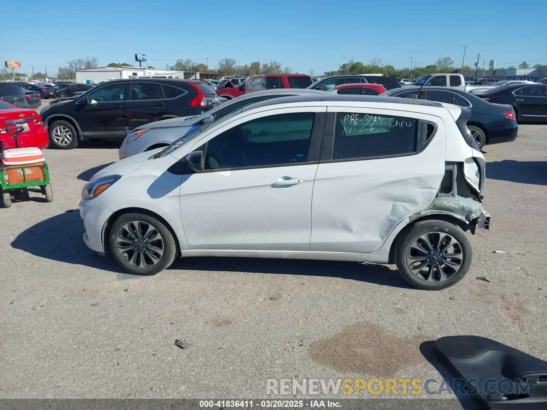 15 Фотография поврежденного автомобиля KL8CD6SA7MC748168 CHEVROLET SPARK 2021