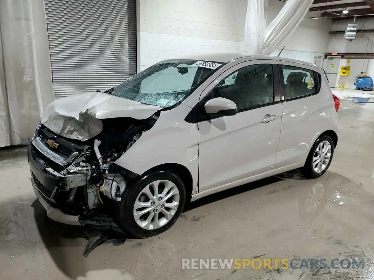 1 Фотография поврежденного автомобиля KL8CD6SA7MC749434 CHEVROLET SPARK 2021