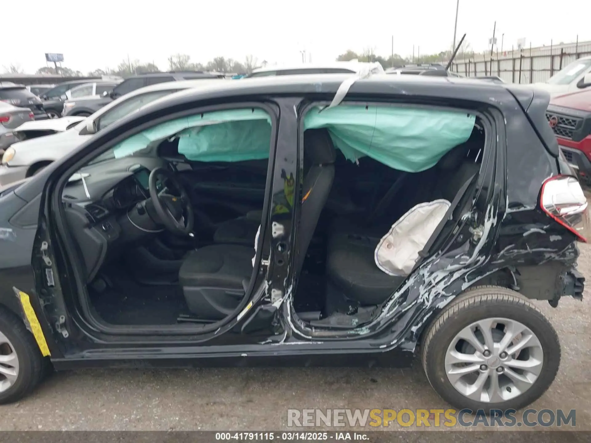 14 Photograph of a damaged car KL8CD6SA8MC722193 CHEVROLET SPARK 2021
