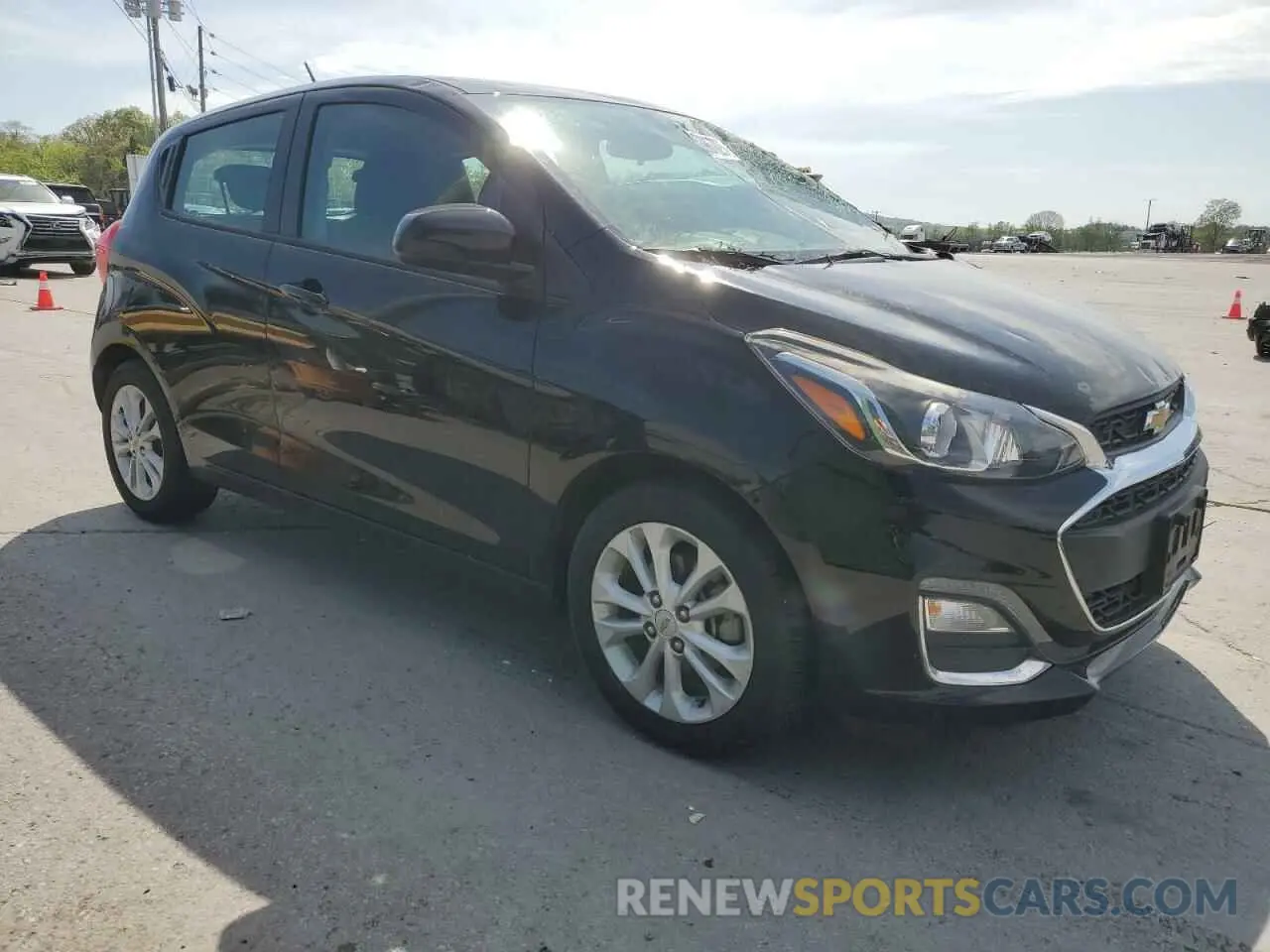 4 Photograph of a damaged car KL8CD6SA8MC723313 CHEVROLET SPARK 2021