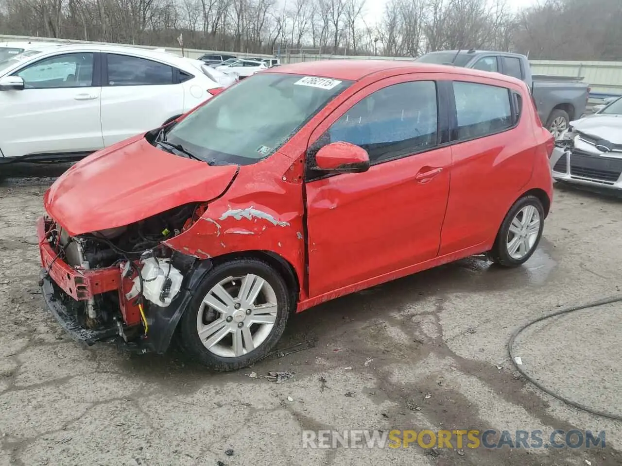 1 Фотография поврежденного автомобиля KL8CD6SA8MC747692 CHEVROLET SPARK 2021