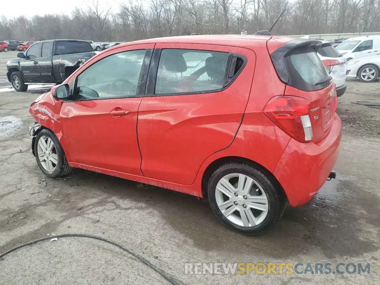 2 Фотография поврежденного автомобиля KL8CD6SA8MC747692 CHEVROLET SPARK 2021