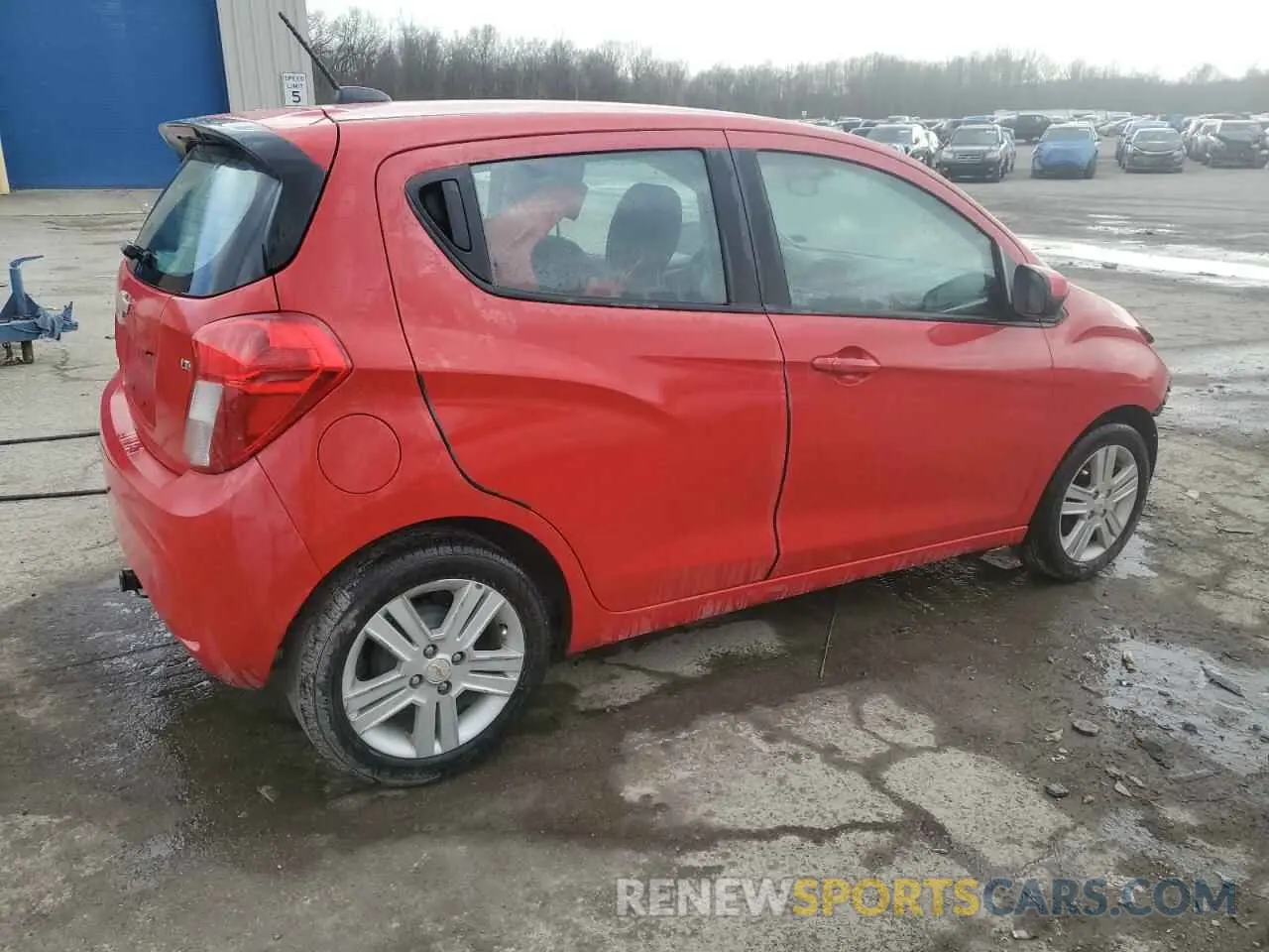 3 Фотография поврежденного автомобиля KL8CD6SA8MC747692 CHEVROLET SPARK 2021