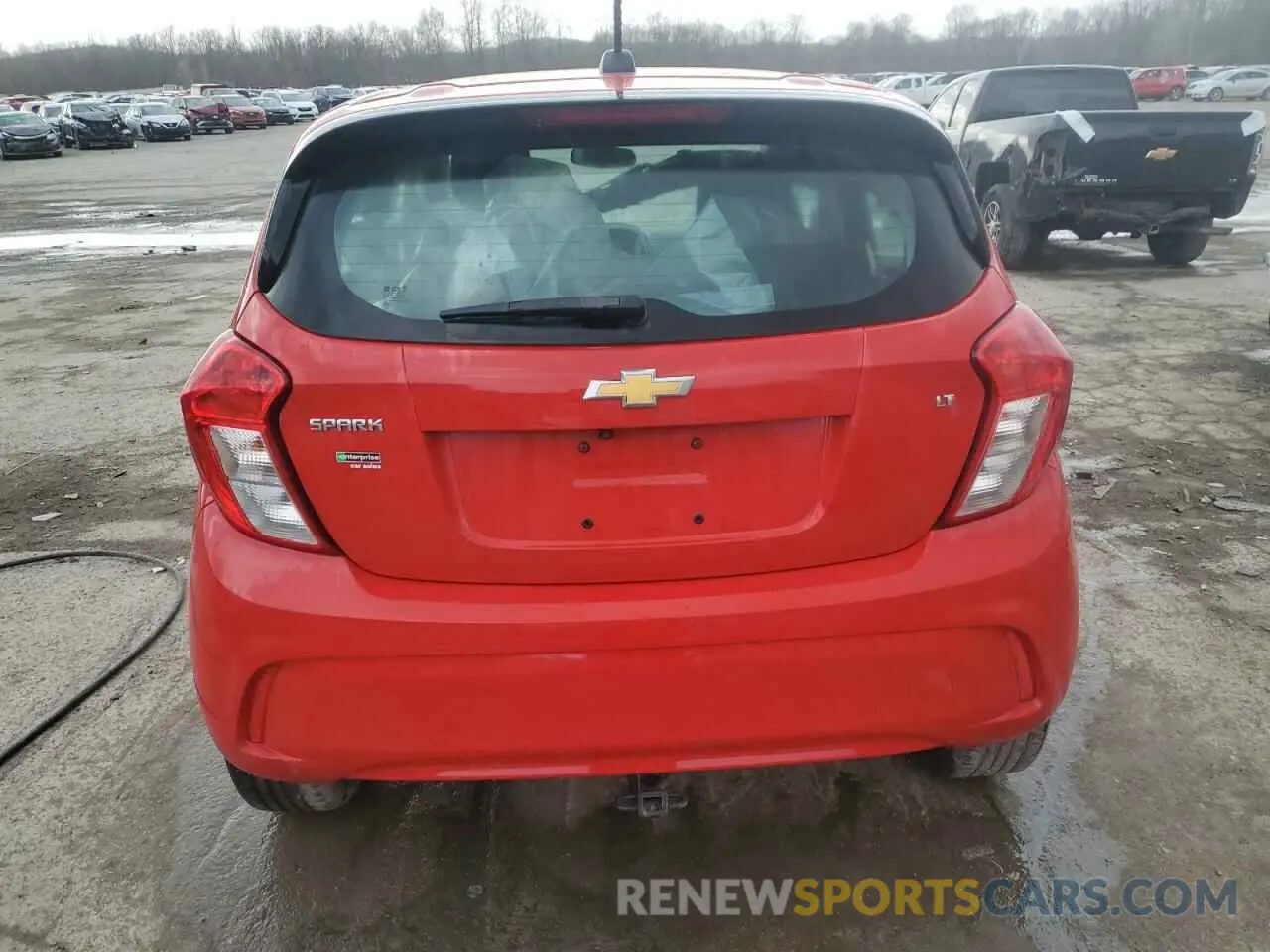 6 Фотография поврежденного автомобиля KL8CD6SA8MC747692 CHEVROLET SPARK 2021