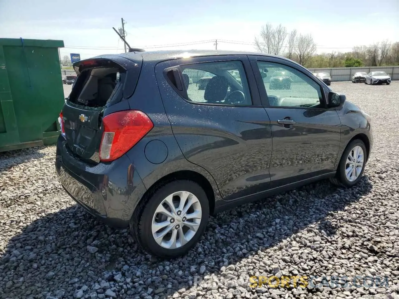 3 Фотография поврежденного автомобиля KL8CD6SA9MC716726 CHEVROLET SPARK 2021