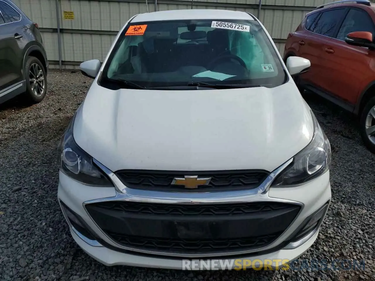 5 Фотография поврежденного автомобиля KL8CD6SA9MC729119 CHEVROLET SPARK 2021