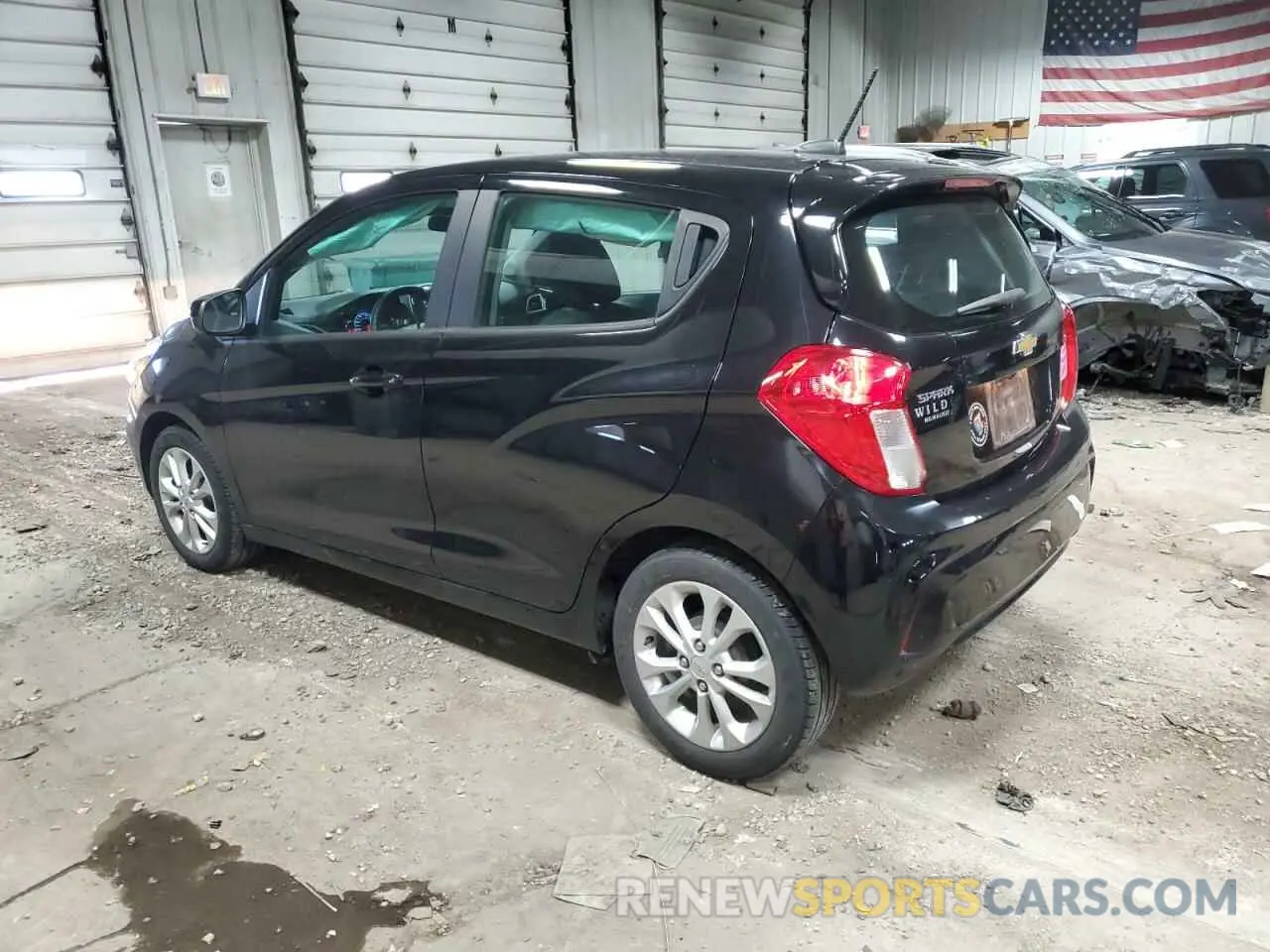 2 Фотография поврежденного автомобиля KL8CD6SA9MC745255 CHEVROLET SPARK 2021