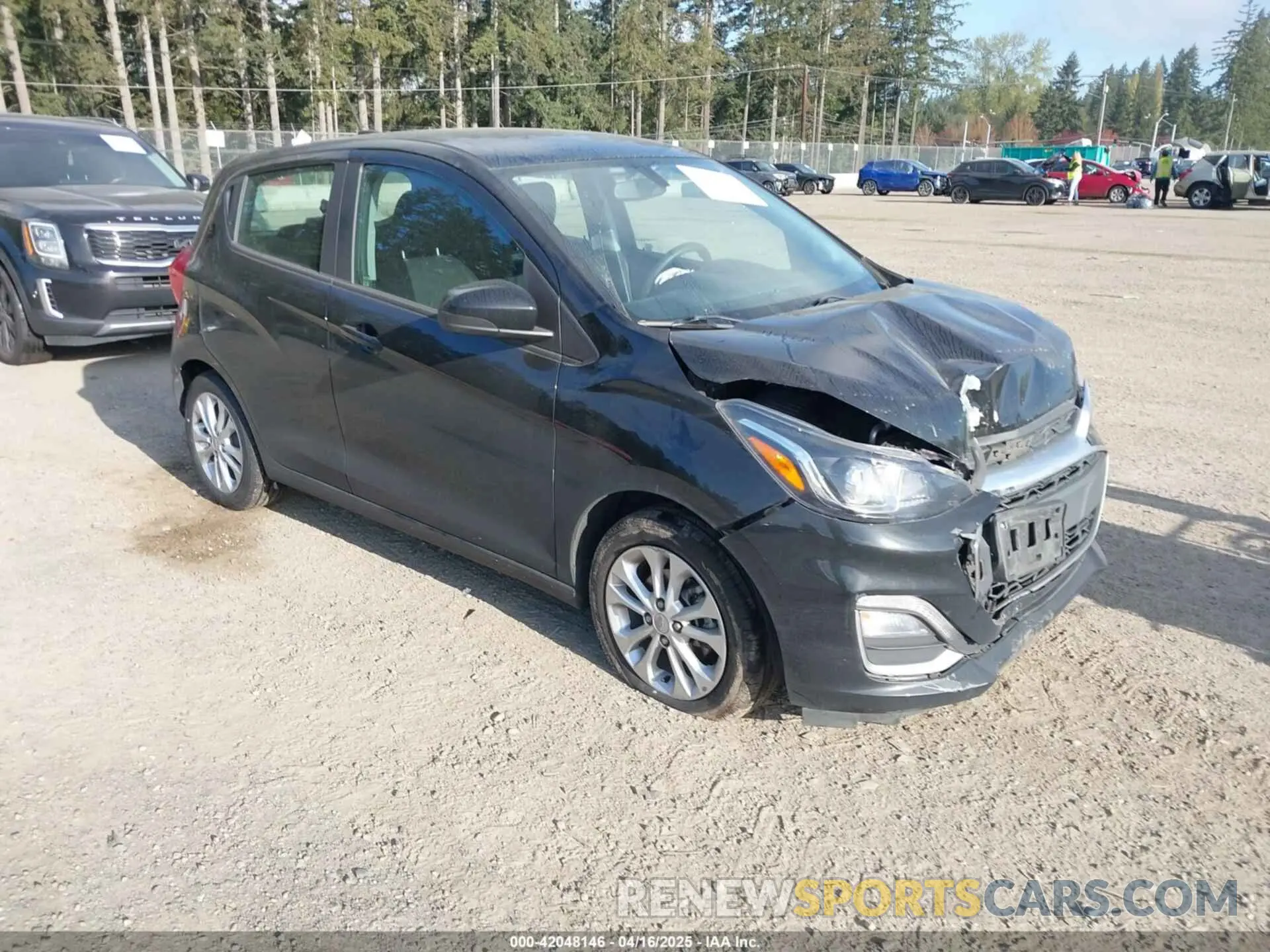 1 Фотография поврежденного автомобиля KL8CD6SA9MC747023 CHEVROLET SPARK 2021