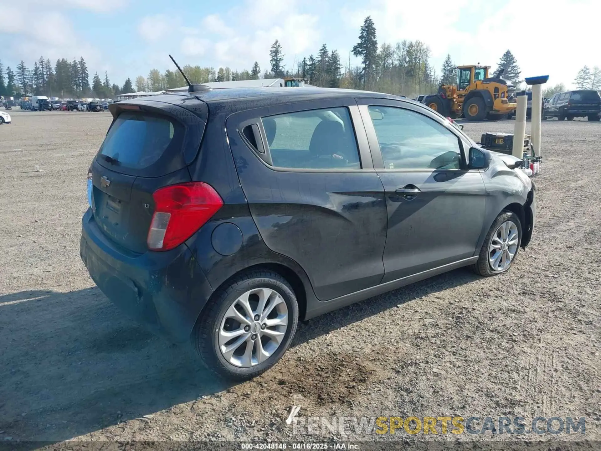 4 Фотография поврежденного автомобиля KL8CD6SA9MC747023 CHEVROLET SPARK 2021