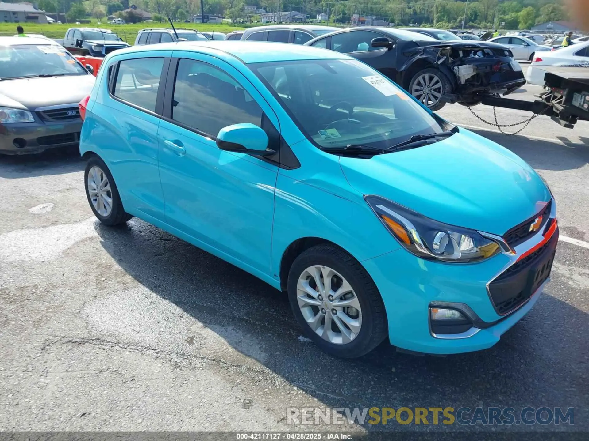 1 Photograph of a damaged car KL8CD6SAXMC714953 CHEVROLET SPARK 2021