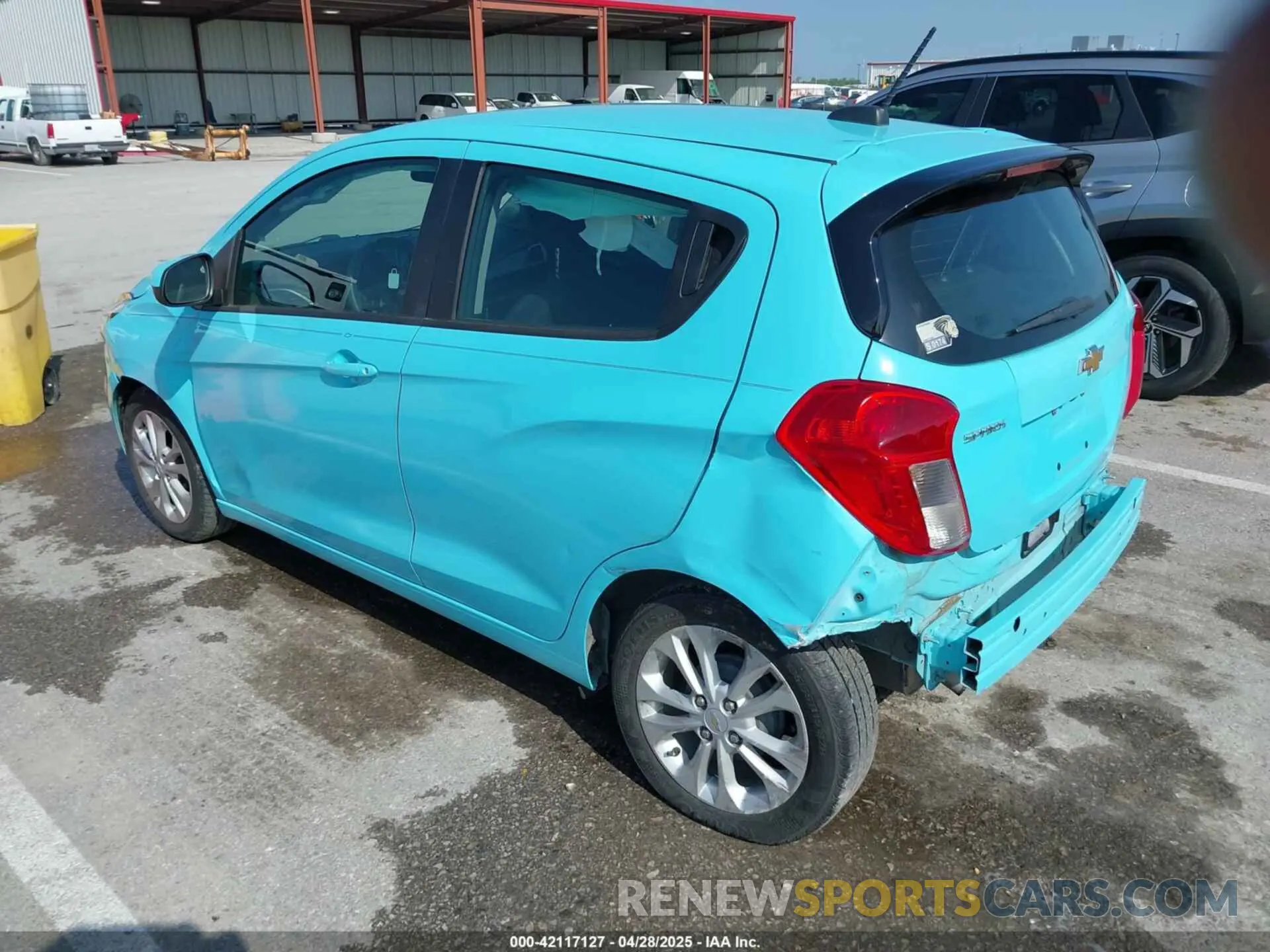 3 Photograph of a damaged car KL8CD6SAXMC714953 CHEVROLET SPARK 2021