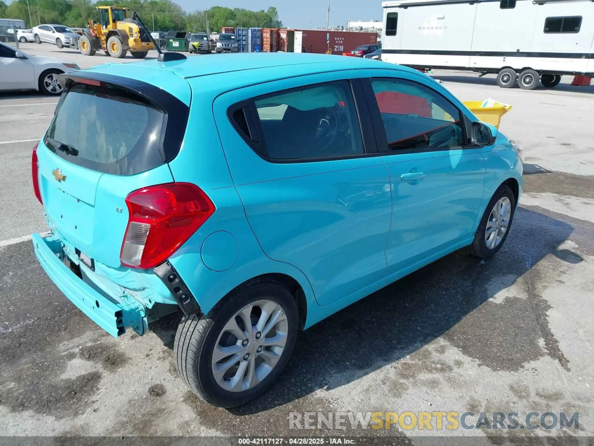 4 Photograph of a damaged car KL8CD6SAXMC714953 CHEVROLET SPARK 2021
