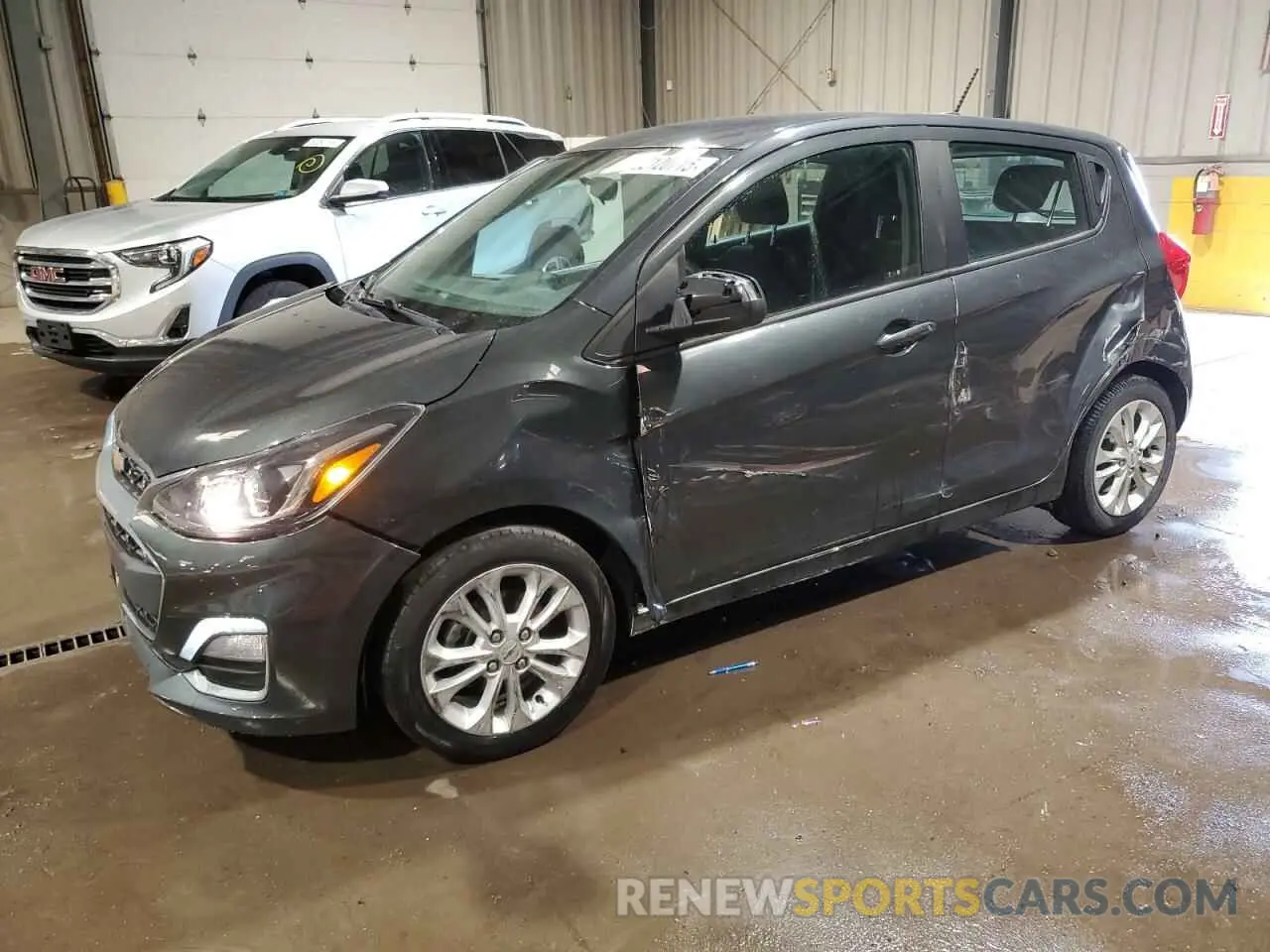 1 Photograph of a damaged car KL8CD6SAXMC718680 CHEVROLET SPARK 2021