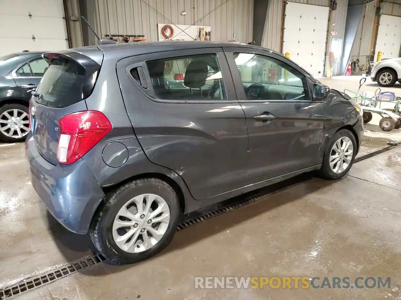 3 Photograph of a damaged car KL8CD6SAXMC718680 CHEVROLET SPARK 2021