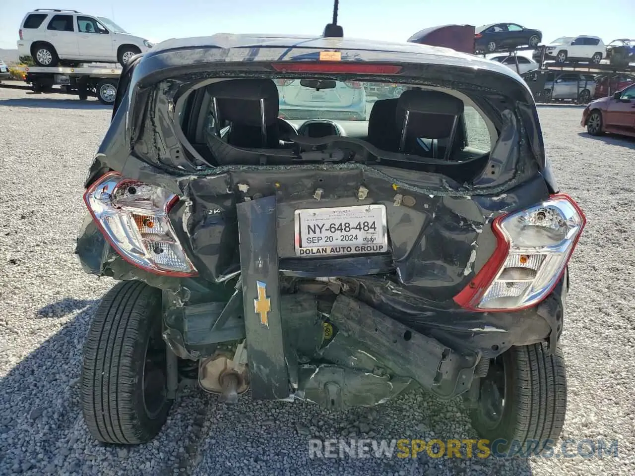 6 Фотография поврежденного автомобиля KL8CD6SAXMC735544 CHEVROLET SPARK 2021