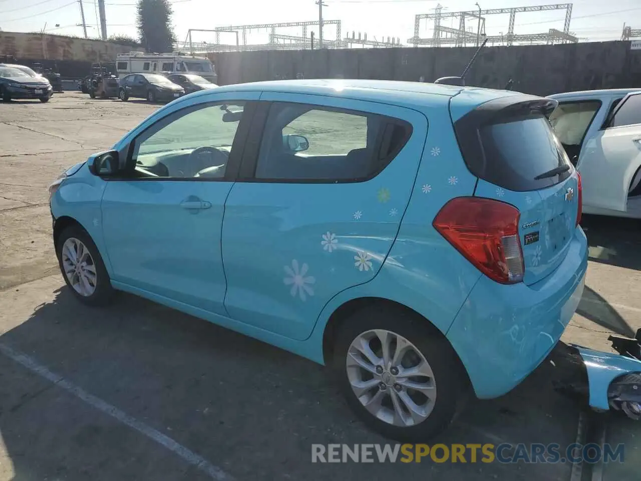 2 Photograph of a damaged car KL8CD6SAXMC735835 CHEVROLET SPARK 2021