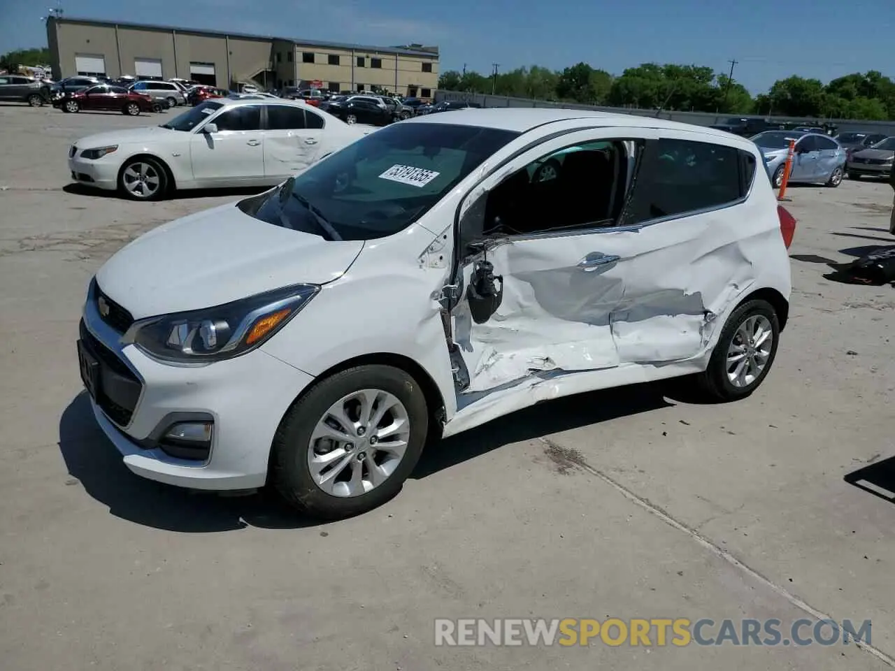1 Фотография поврежденного автомобиля KL8CF6SA1MC744241 CHEVROLET SPARK 2021