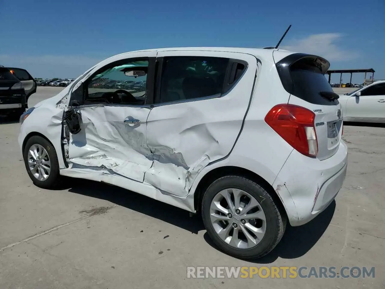 2 Фотография поврежденного автомобиля KL8CF6SA1MC744241 CHEVROLET SPARK 2021