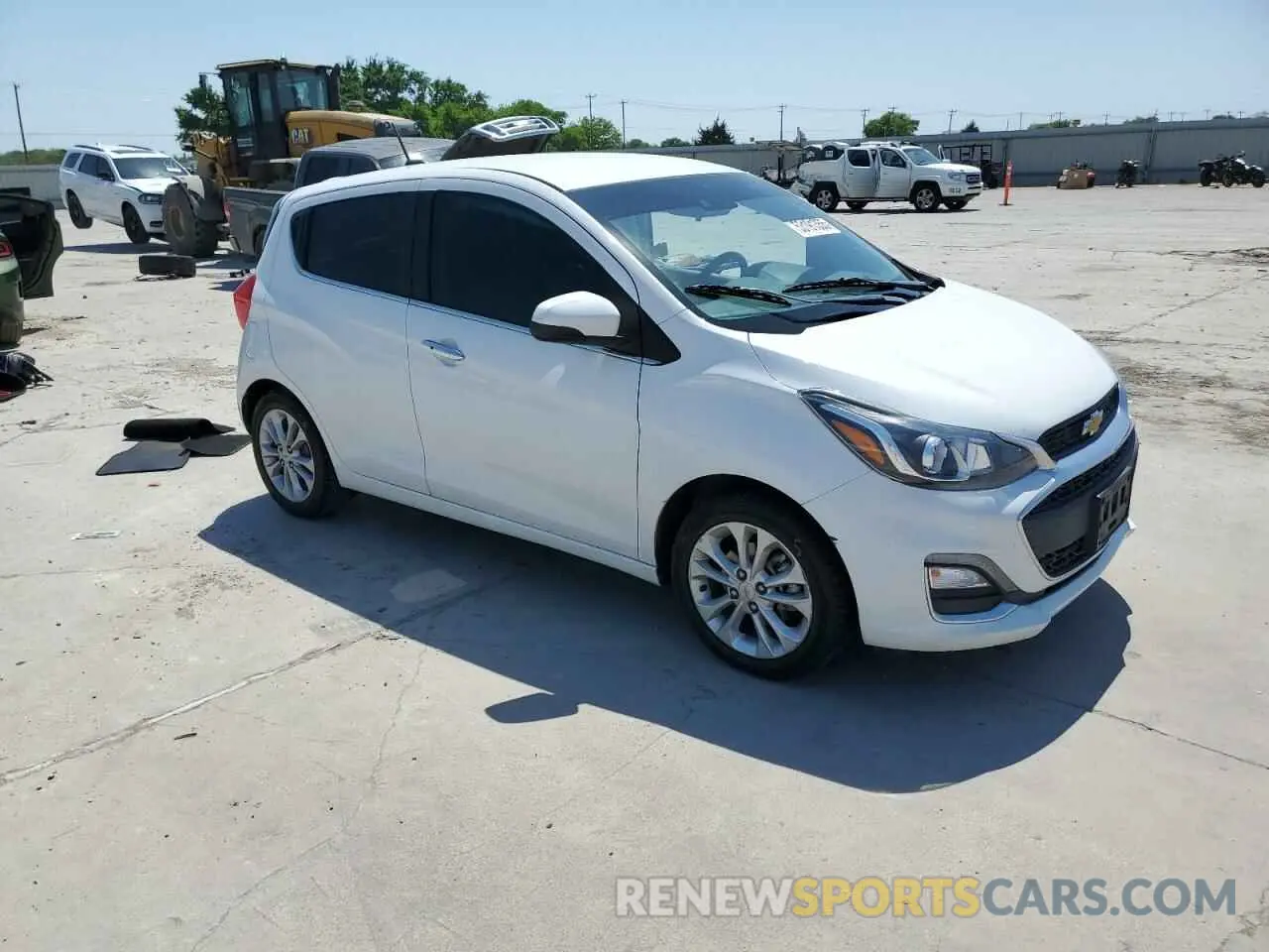 4 Фотография поврежденного автомобиля KL8CF6SA1MC744241 CHEVROLET SPARK 2021