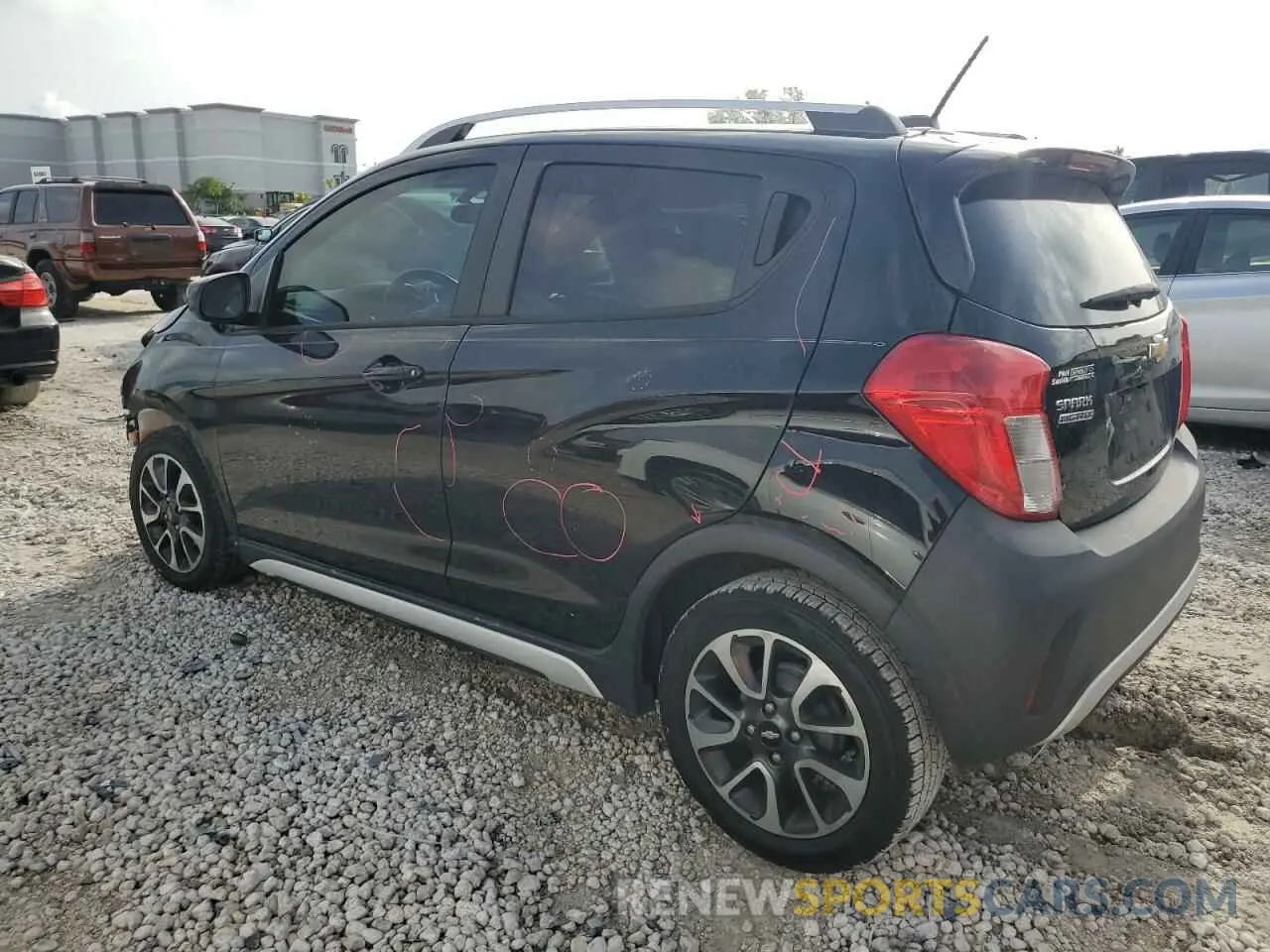 2 Photograph of a damaged car KL8CH6SA1MC217875 CHEVROLET SPARK 2021