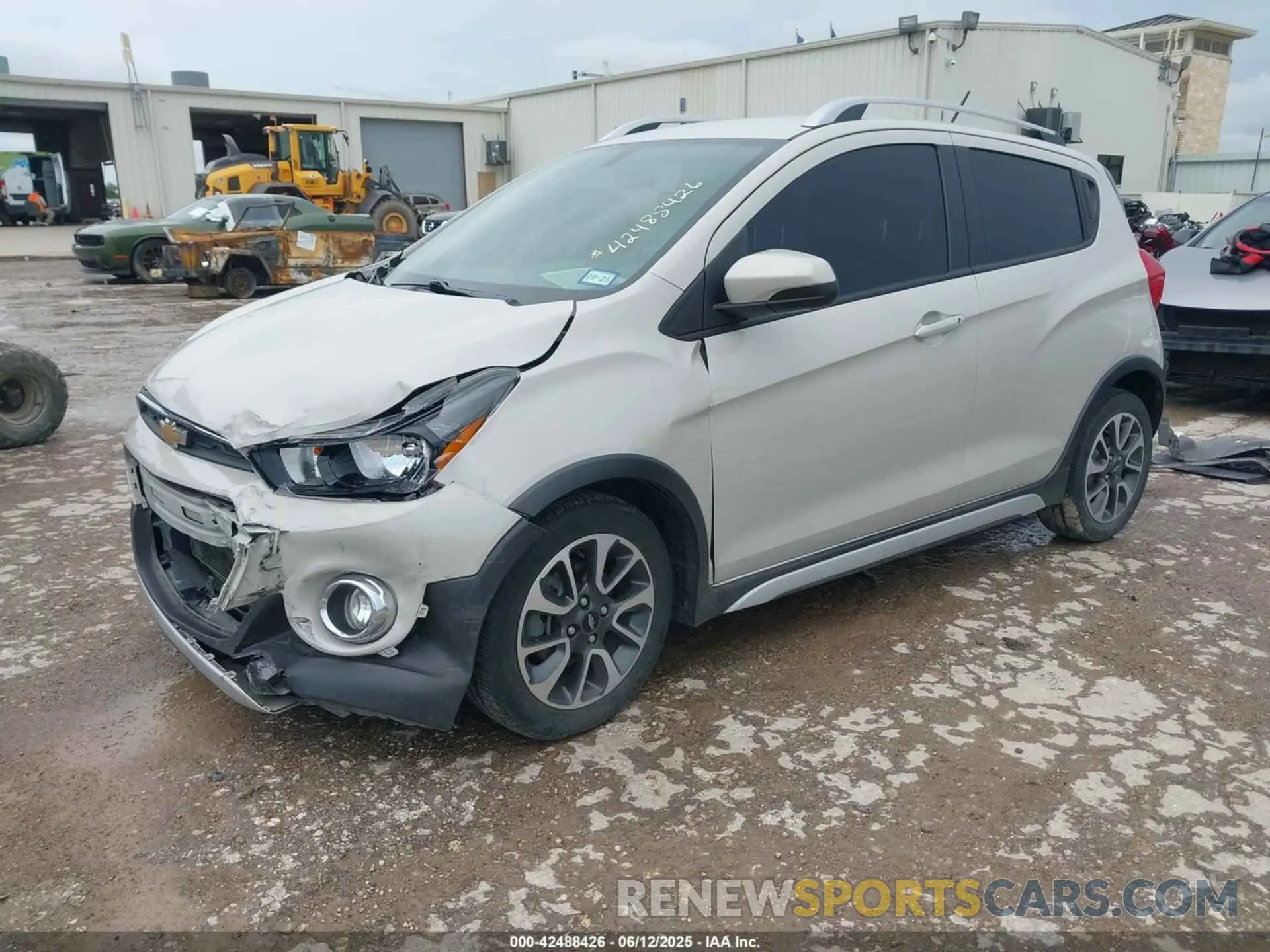 2 Photograph of a damaged car KL8CH6SA5MC719210 CHEVROLET SPARK 2021