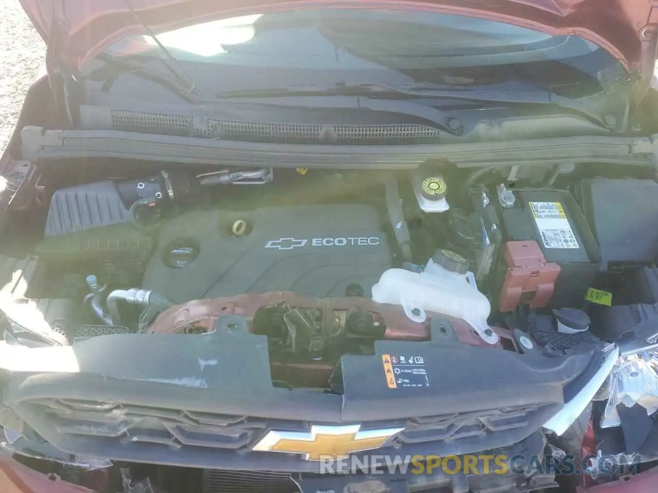 13 Photograph of a damaged car KL8CB6SA0NC026354 CHEVROLET SPARK 2022