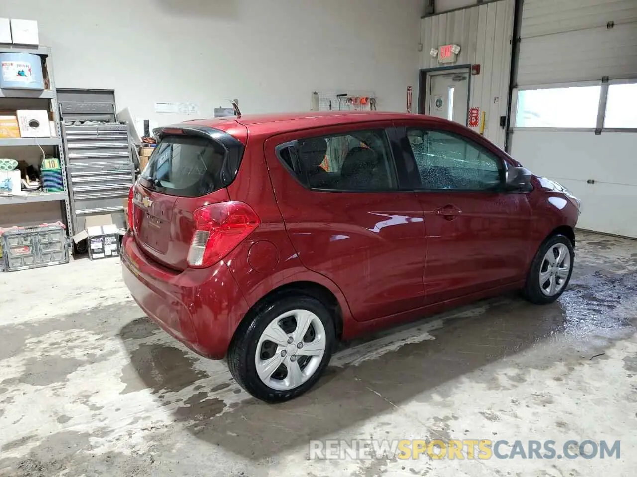 3 Фотография поврежденного автомобиля KL8CB6SA0NC032834 CHEVROLET SPARK 2022