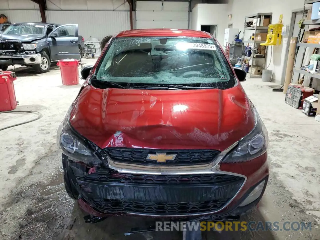 5 Фотография поврежденного автомобиля KL8CB6SA0NC032834 CHEVROLET SPARK 2022