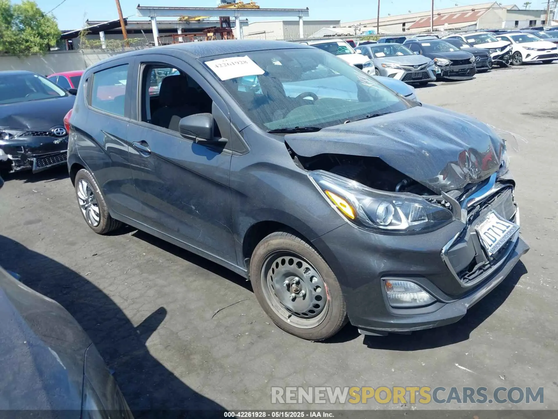 1 Фотография поврежденного автомобиля KL8CB6SA1NC035290 CHEVROLET SPARK 2022