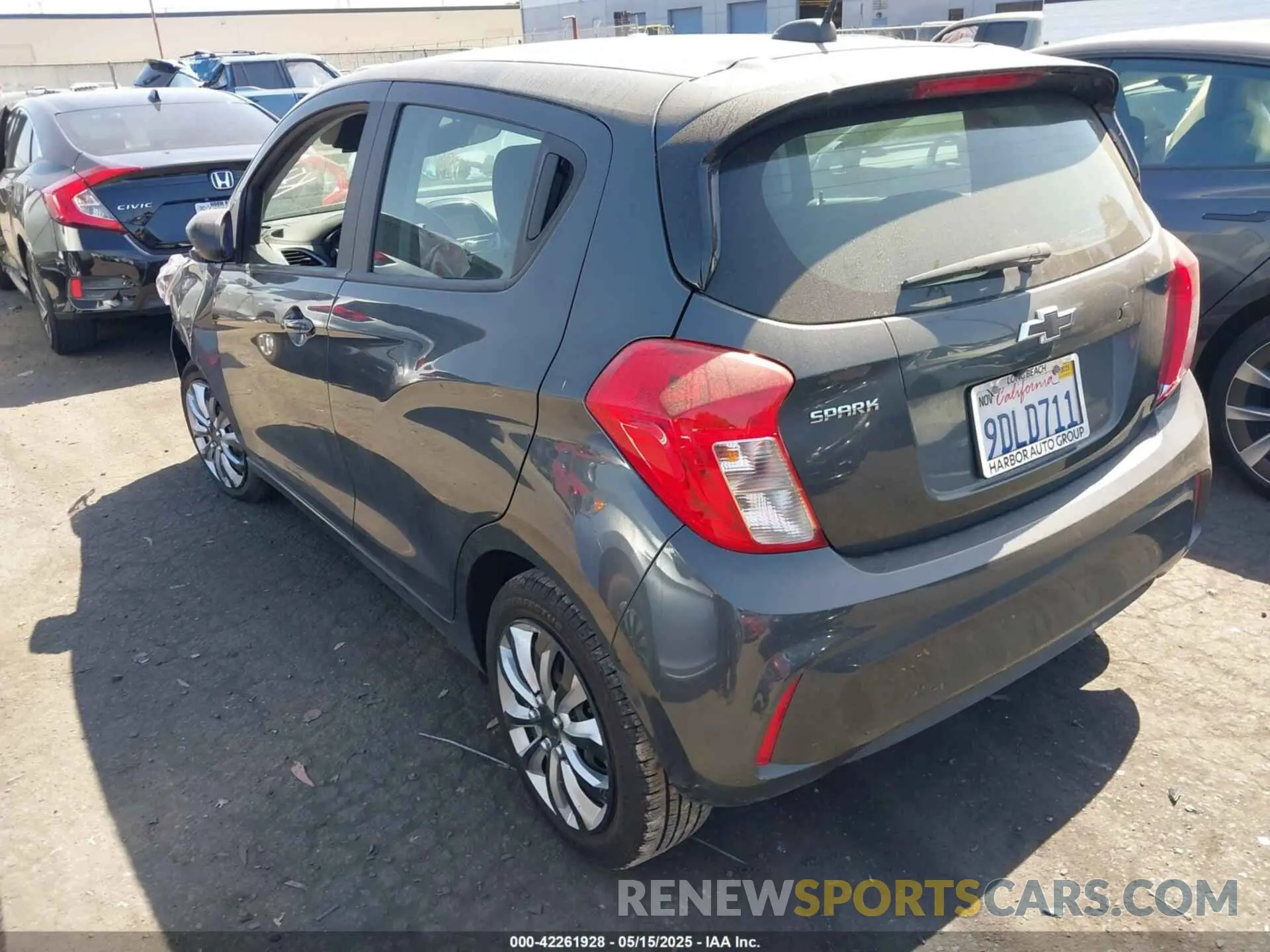 3 Фотография поврежденного автомобиля KL8CB6SA1NC035290 CHEVROLET SPARK 2022