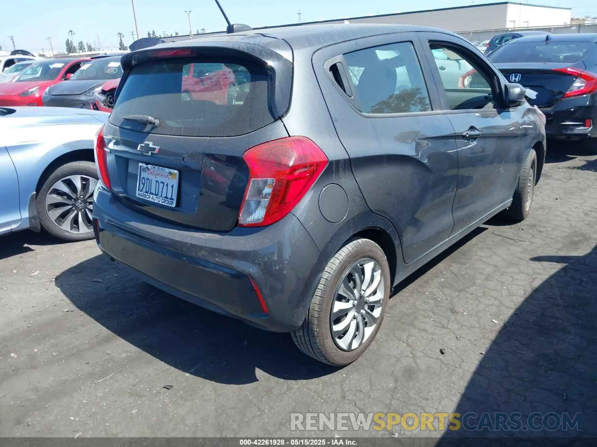 4 Фотография поврежденного автомобиля KL8CB6SA1NC035290 CHEVROLET SPARK 2022
