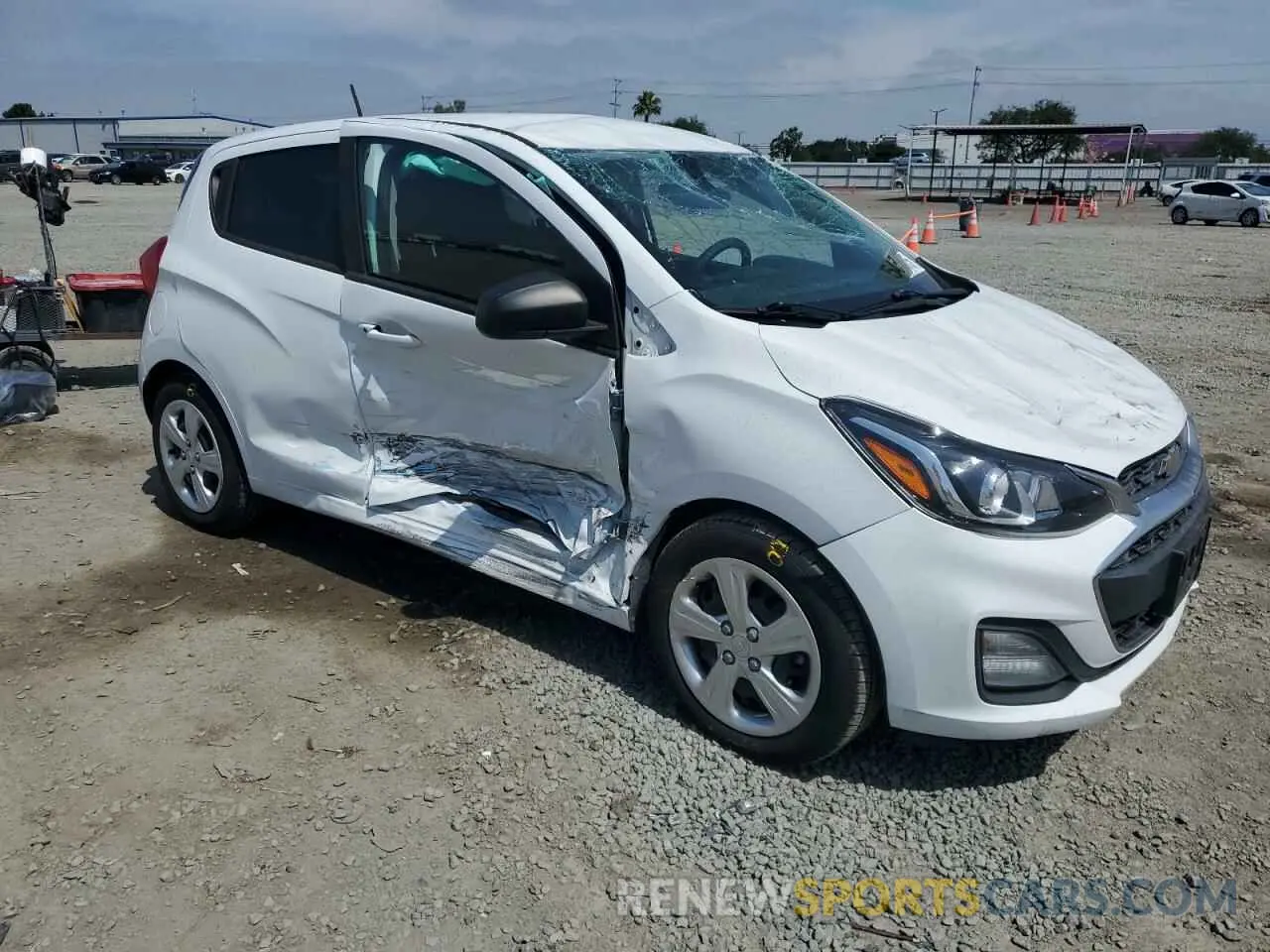 4 Photograph of a damaged car KL8CB6SA2NC020779 CHEVROLET SPARK 2022