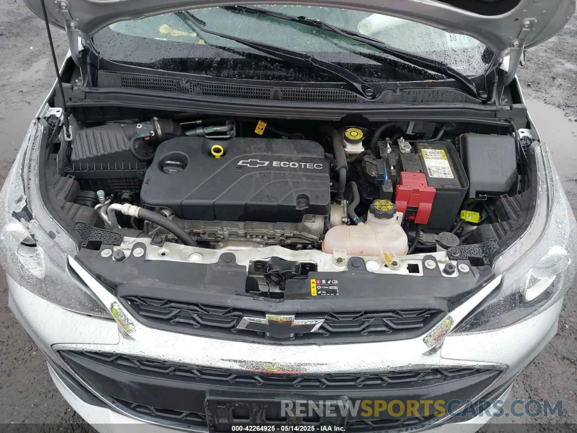 10 Photograph of a damaged car KL8CB6SA2NC023309 CHEVROLET SPARK 2022