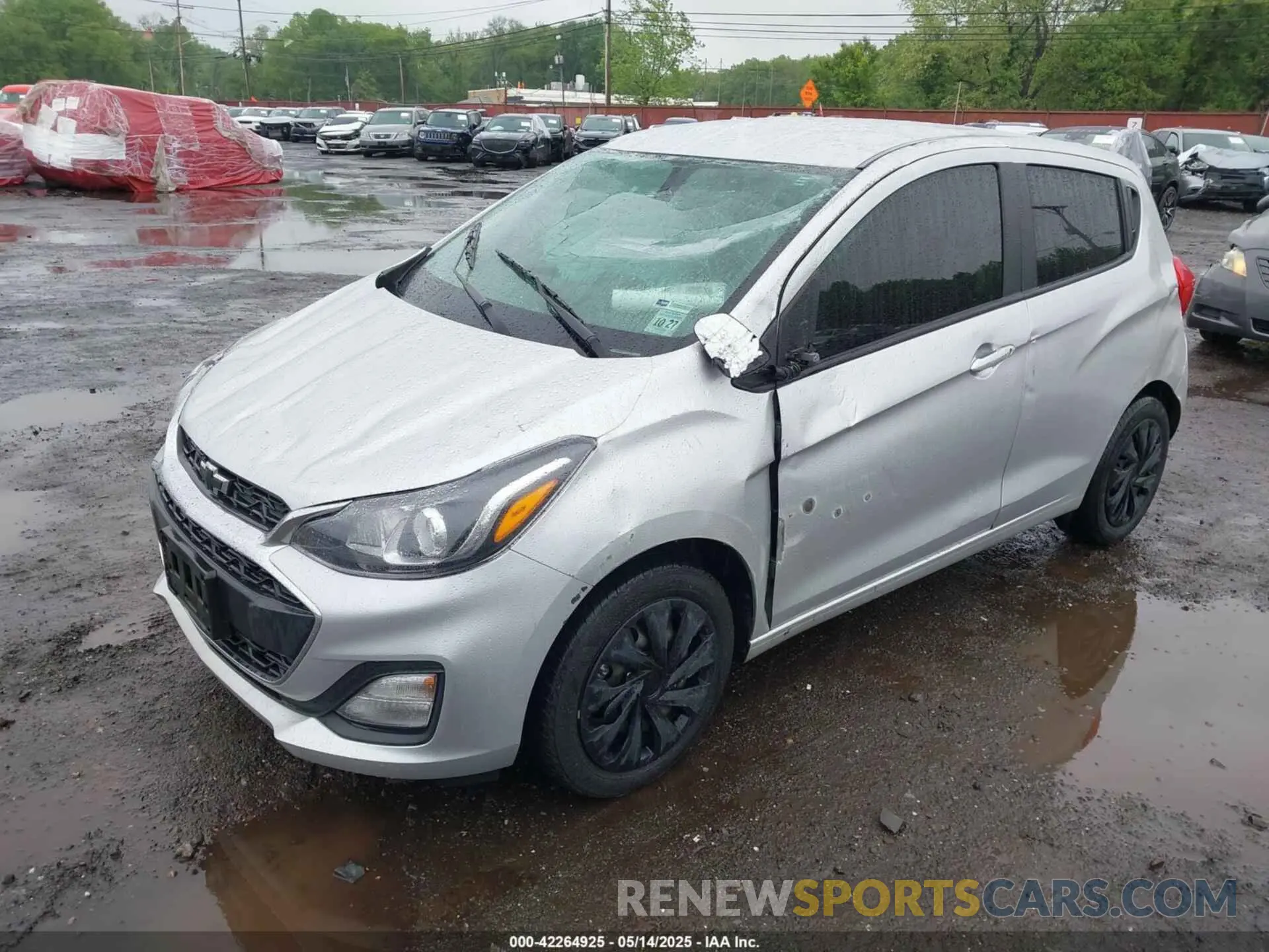 2 Photograph of a damaged car KL8CB6SA2NC023309 CHEVROLET SPARK 2022