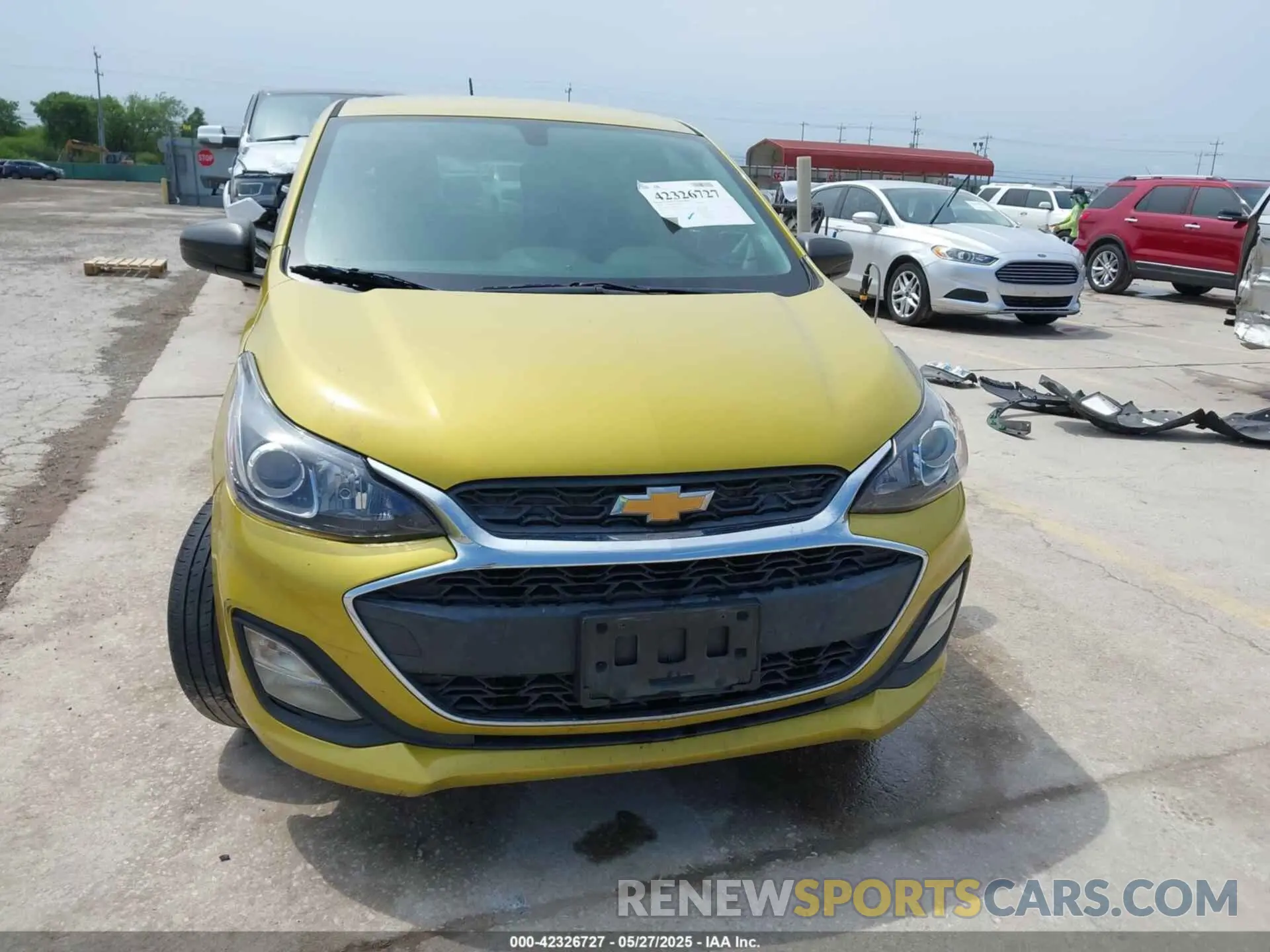 12 Photograph of a damaged car KL8CB6SA3NC011315 CHEVROLET SPARK 2022