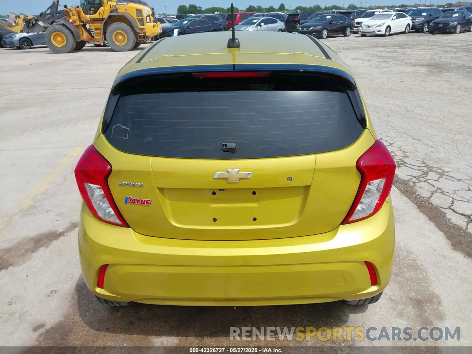 16 Photograph of a damaged car KL8CB6SA3NC011315 CHEVROLET SPARK 2022