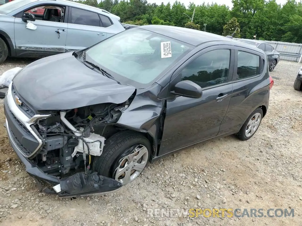 1 Фотография поврежденного автомобиля KL8CB6SA9NC006233 CHEVROLET SPARK 2022