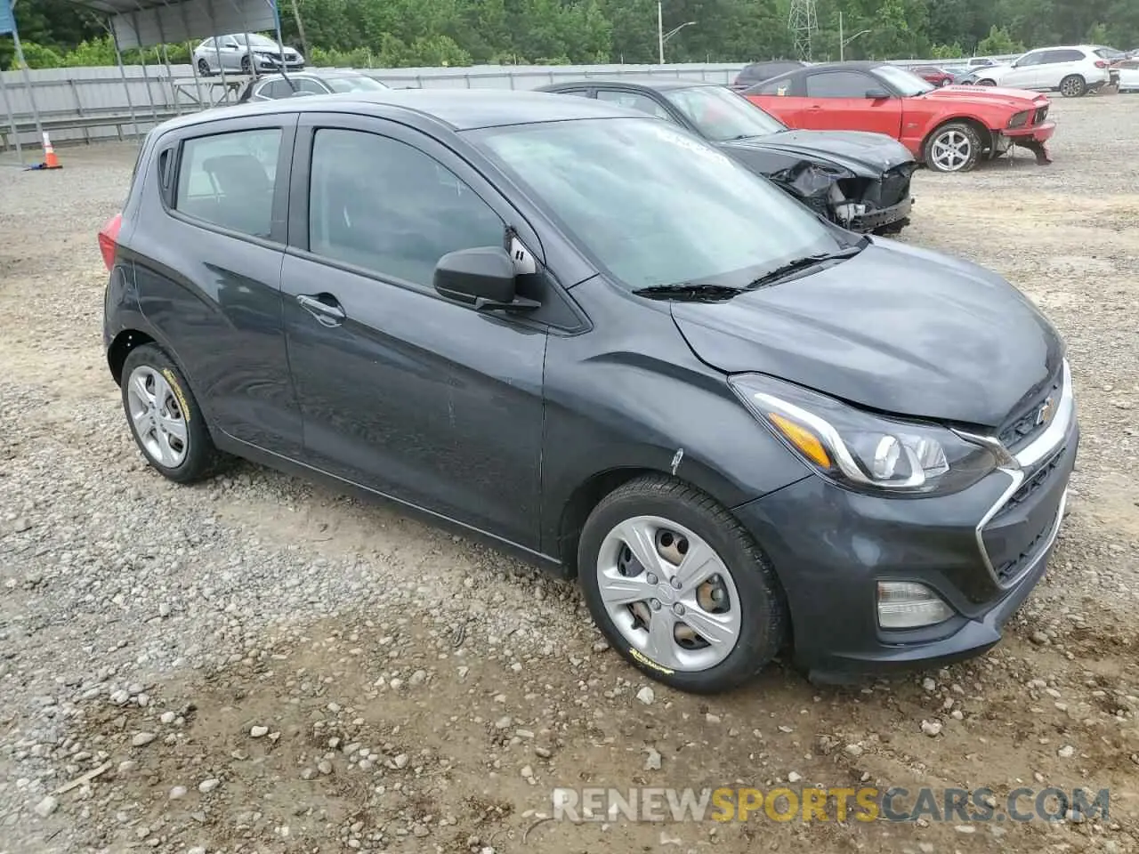 4 Фотография поврежденного автомобиля KL8CB6SA9NC006233 CHEVROLET SPARK 2022